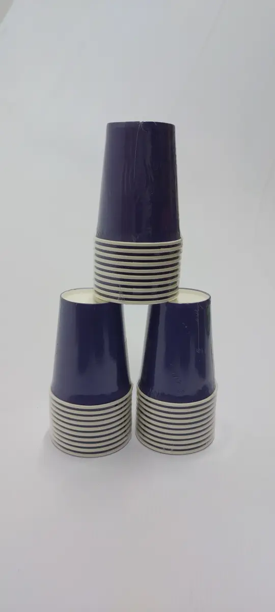 Navy Blue Cups (10pc)
