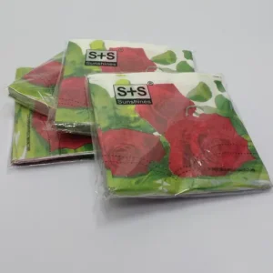 Roses with Leaves (20pc)